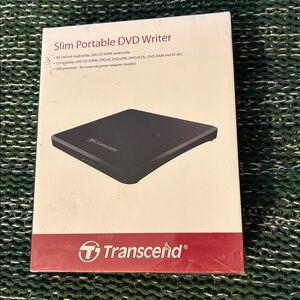 NWOT Slim Portable DVD Writer
New in box
